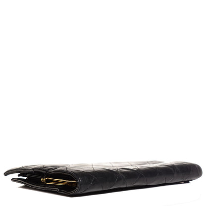 Chanel Lambskin Quilted Wallet Black 4 of 8