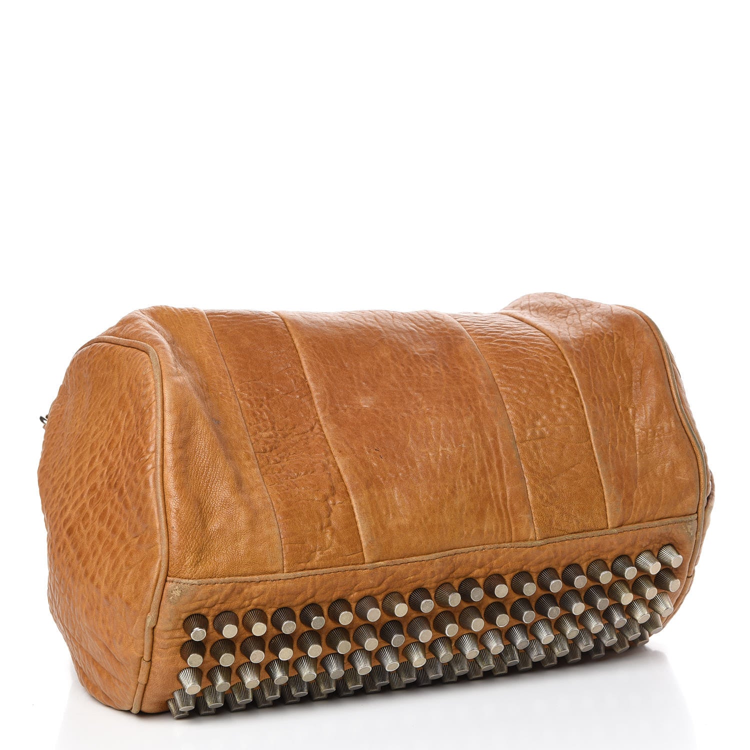 Alexander Wang Pebbled Lambskin Rocco Duffel Mustard 5 of 14