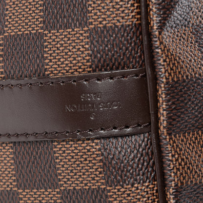Louis Vuitton Damier Ebene Speedy Bandouliere 25 8 of 12