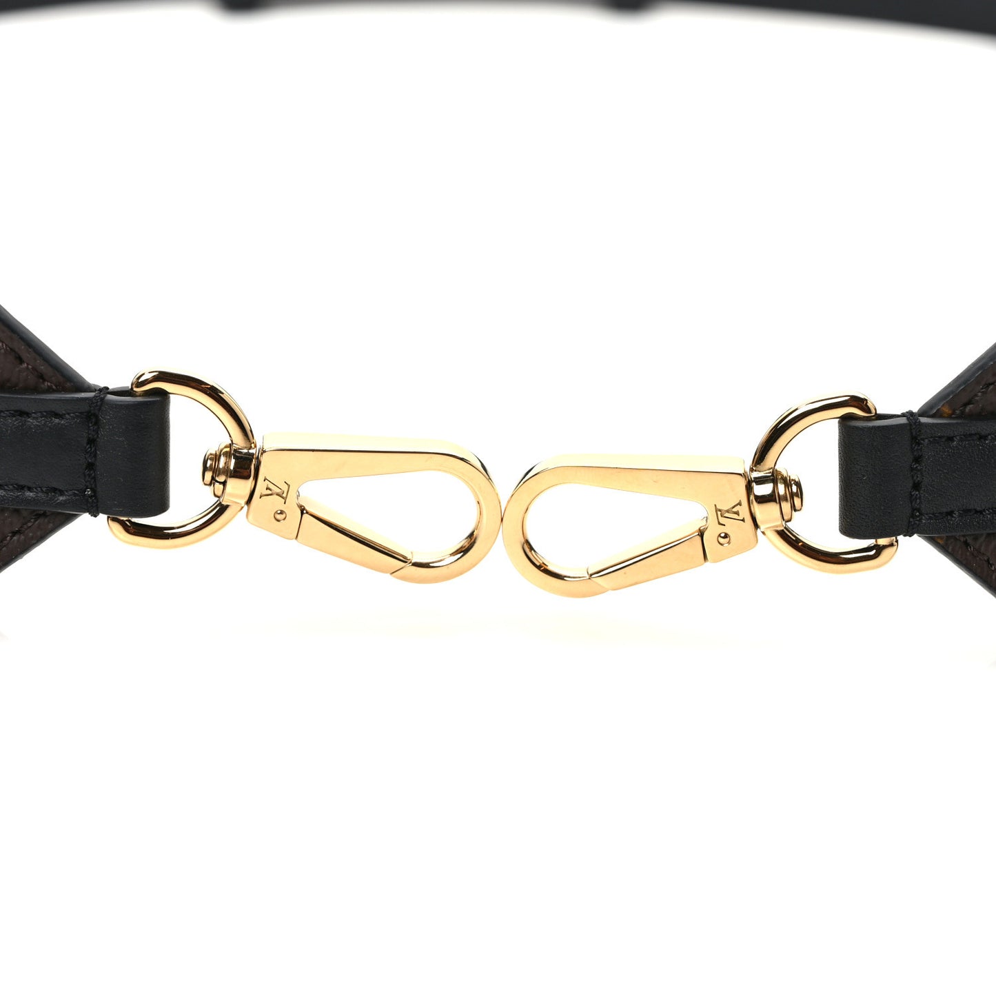 Monogram Adjustable Bandouliere Shoulder Strap Black