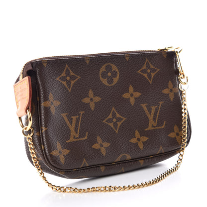 Louis Vuitton Monogram Mini Pochette Accessories 3 of 9