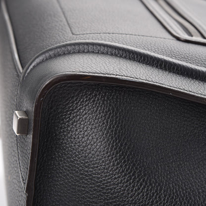 Celine Drummed Calfskin Mini Luggage Black 12 of 12