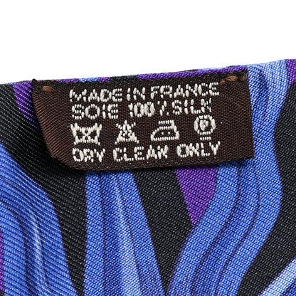 Hermes Silk Astrologie Twilly Purple Green 3 of 6
