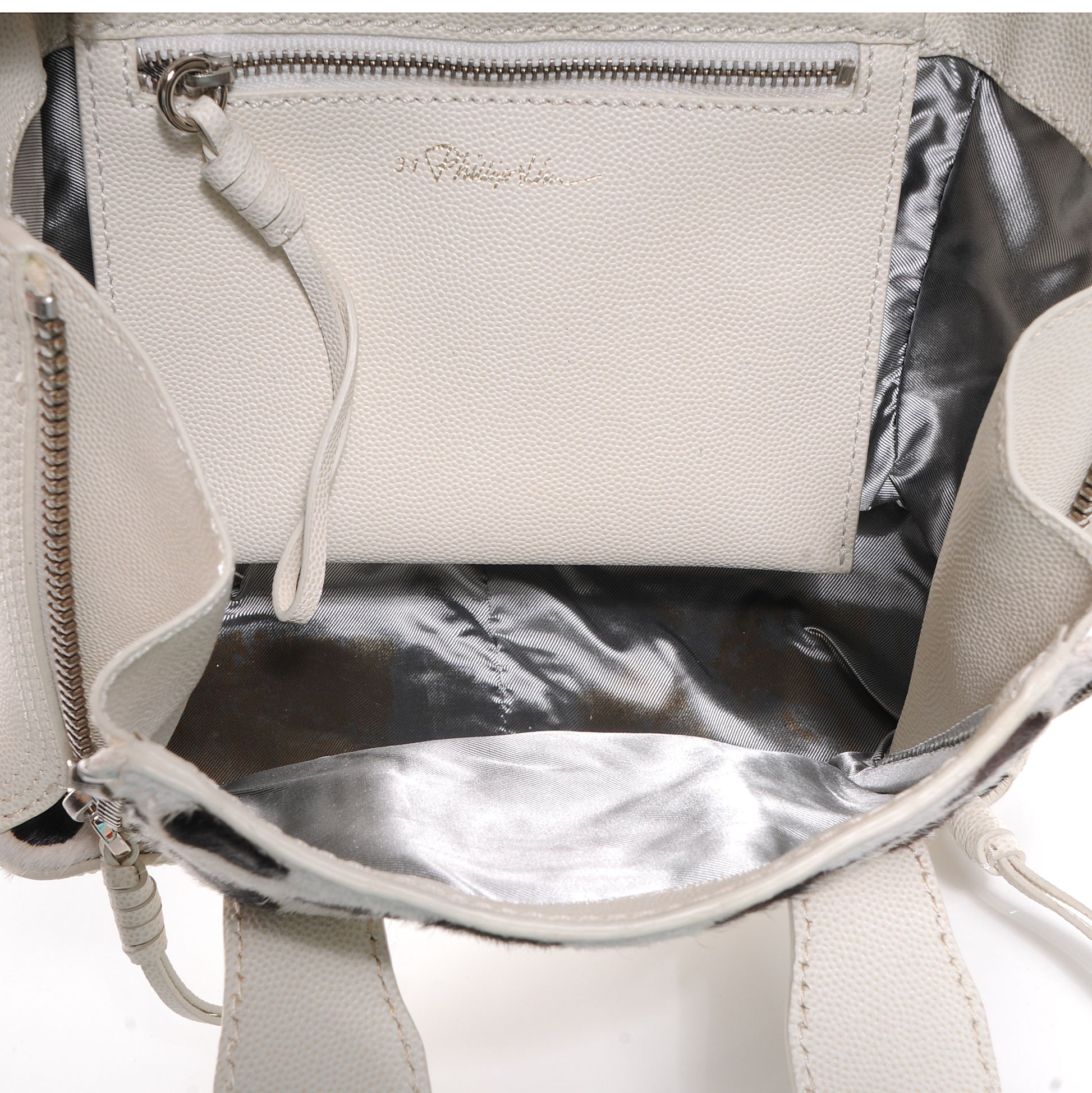 3.1 Phillip Lim 3.1 Calf Hair Polka Dot Mini Pashli Satchel Black 5 of 12