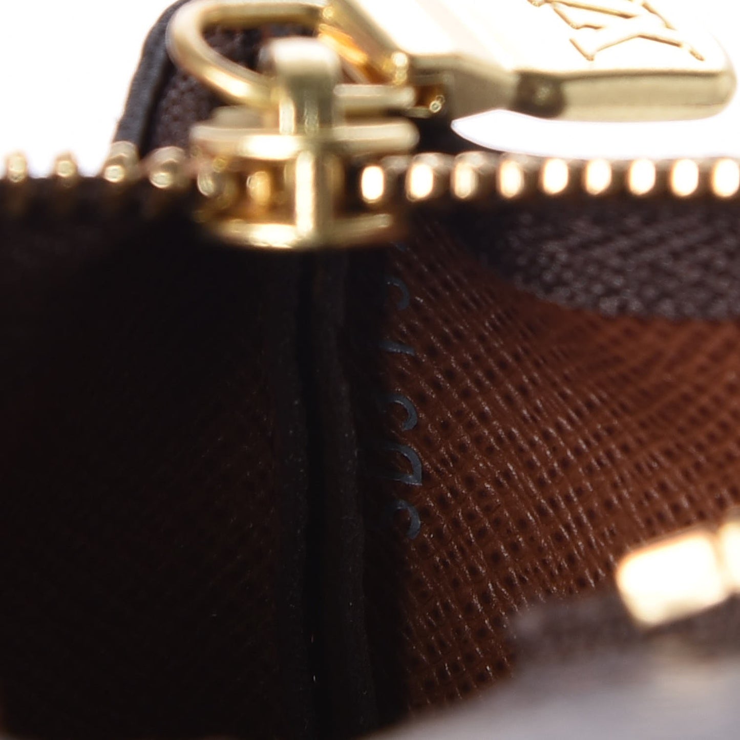 Monogram Key Pouch