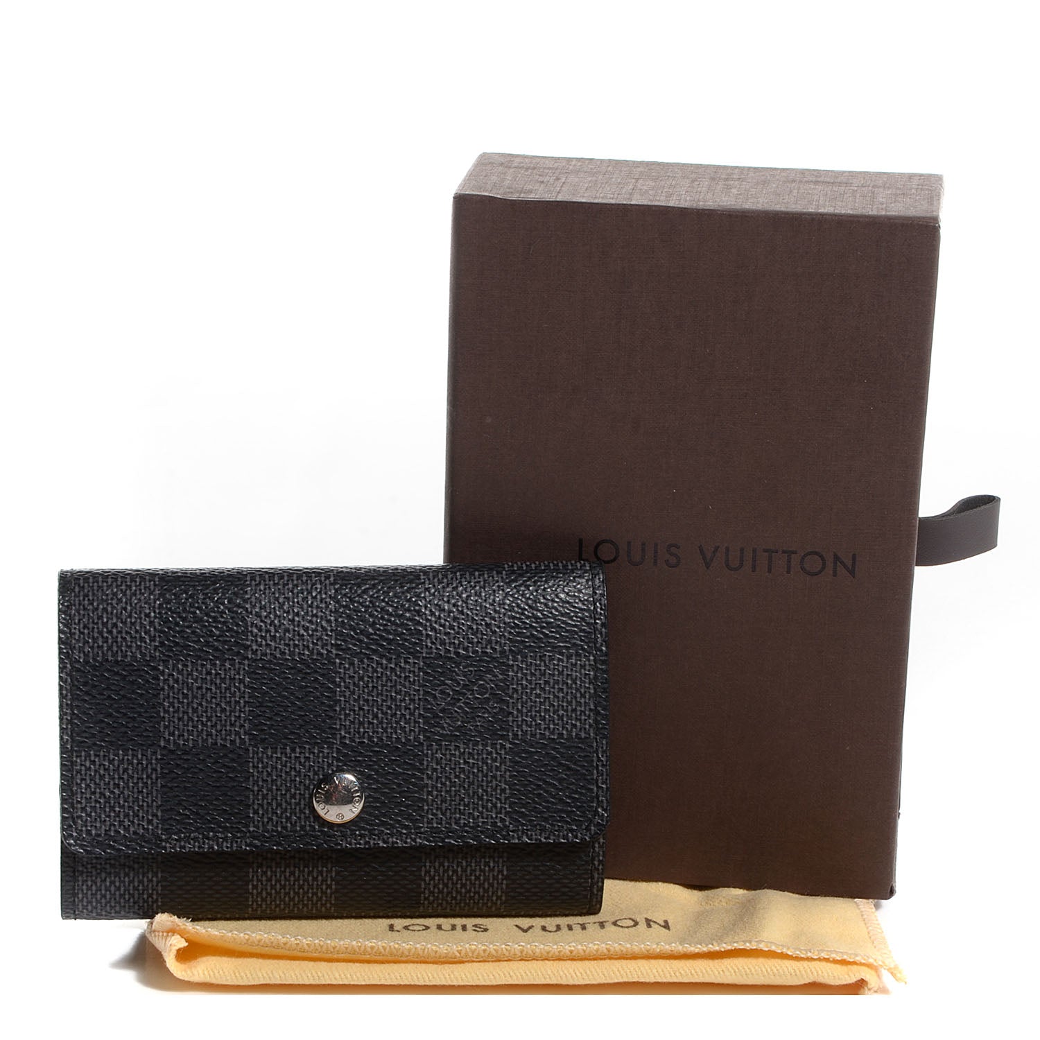 Louis Vuitton Damier Graphite Multicles 6 Key Holder 5 of 9