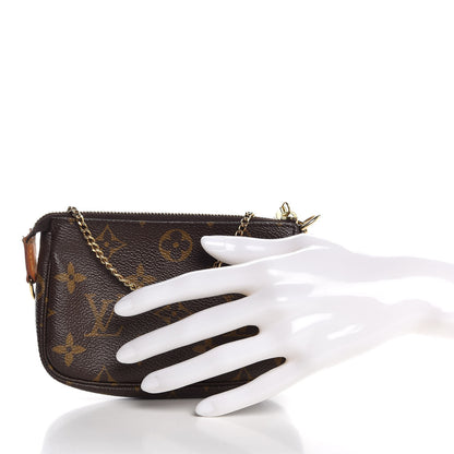 Louis Vuitton Monogram Mini Pochette Accessories 2 of 8