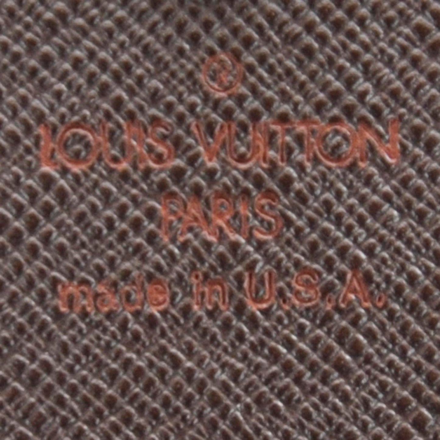 Damier Ebene Porte-Monnaie Tresor Wallet
