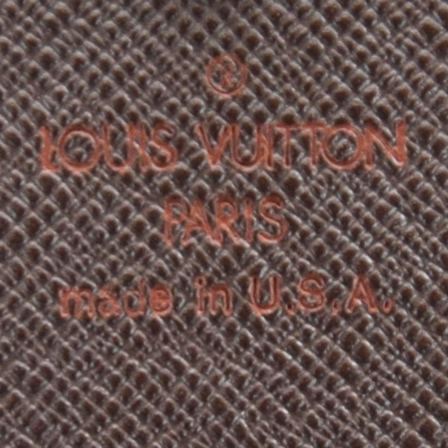 Louis Vuitton Damier Ebene Porte-Monnaie Tresor Wallet 8 of 11