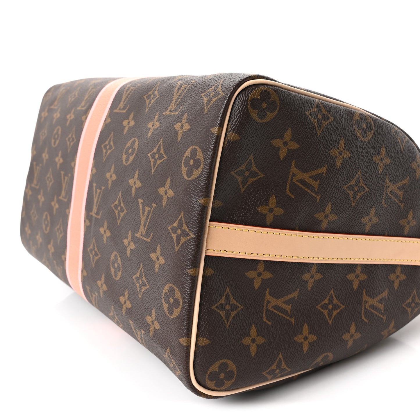 Mon Monogram Speedy Bandouliere 35 Light Pink Camel