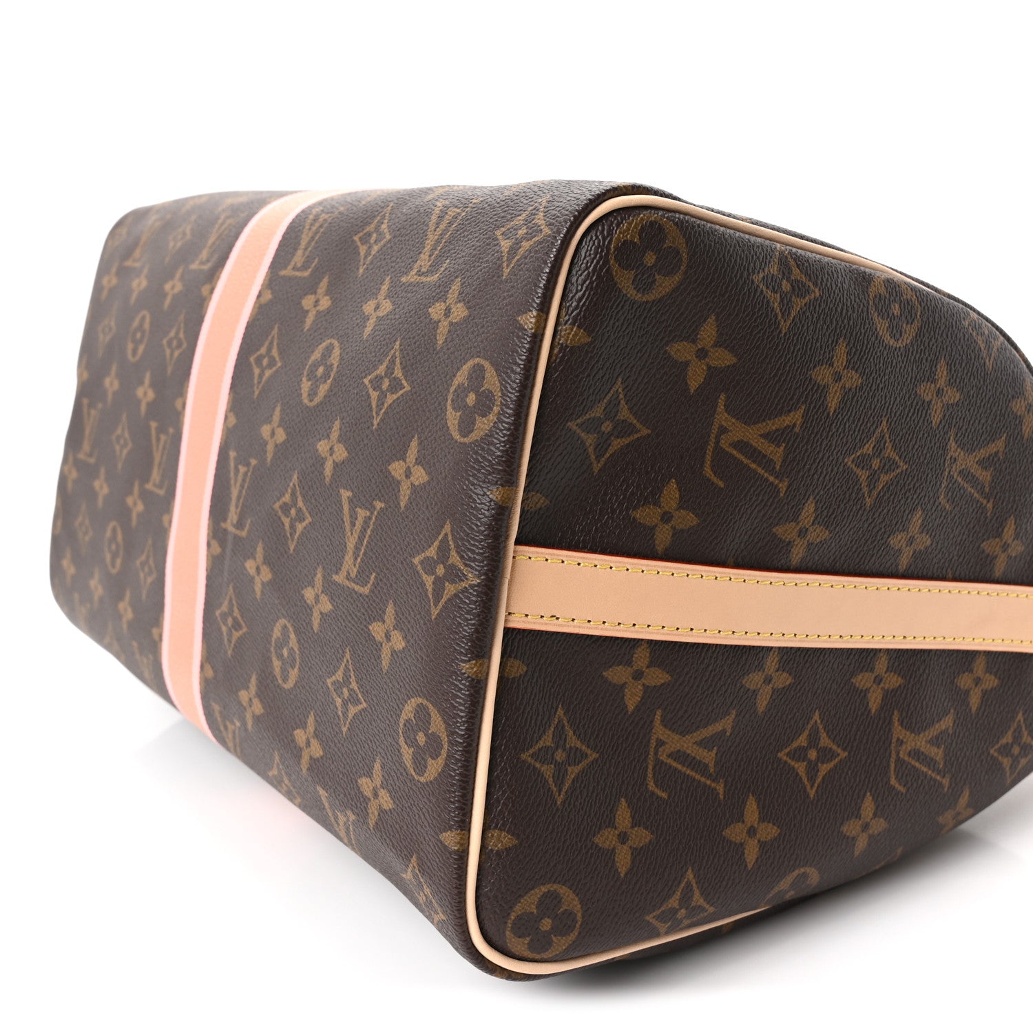 Louis Vuitton Mon Monogram Speedy Bandouliere 35 Light Pink Camel 9 of 9