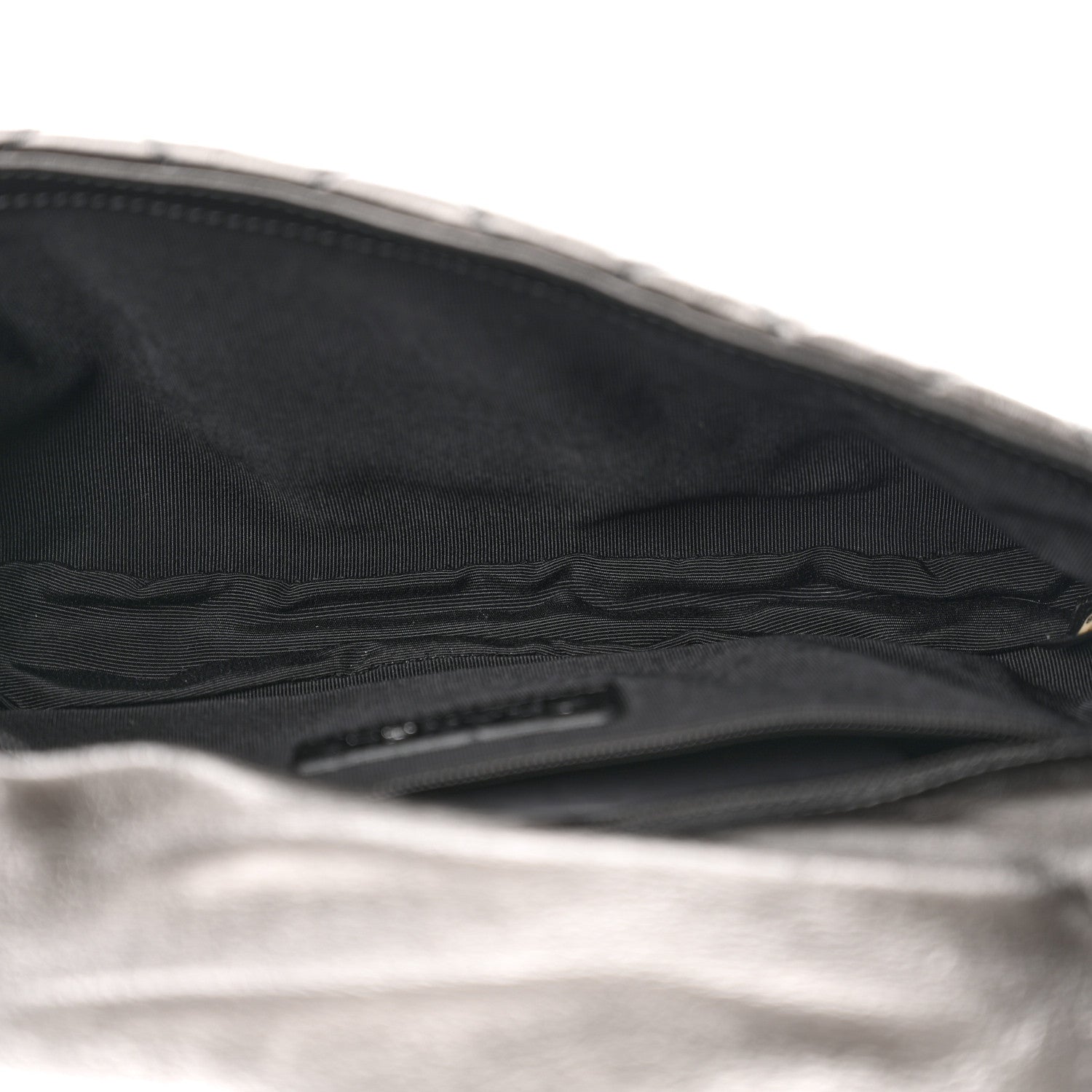 Chanel Metallic Aged Calfskin Quilted Small Chain Me Flap Black 5 of 12