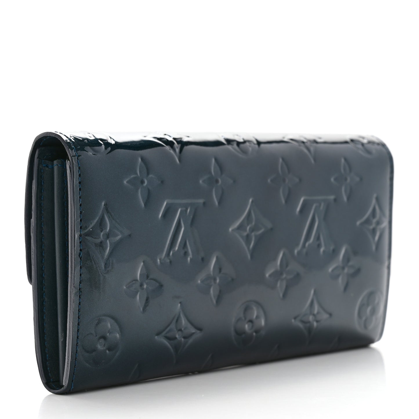 Vernis Sarah Wallet Blue Nuit