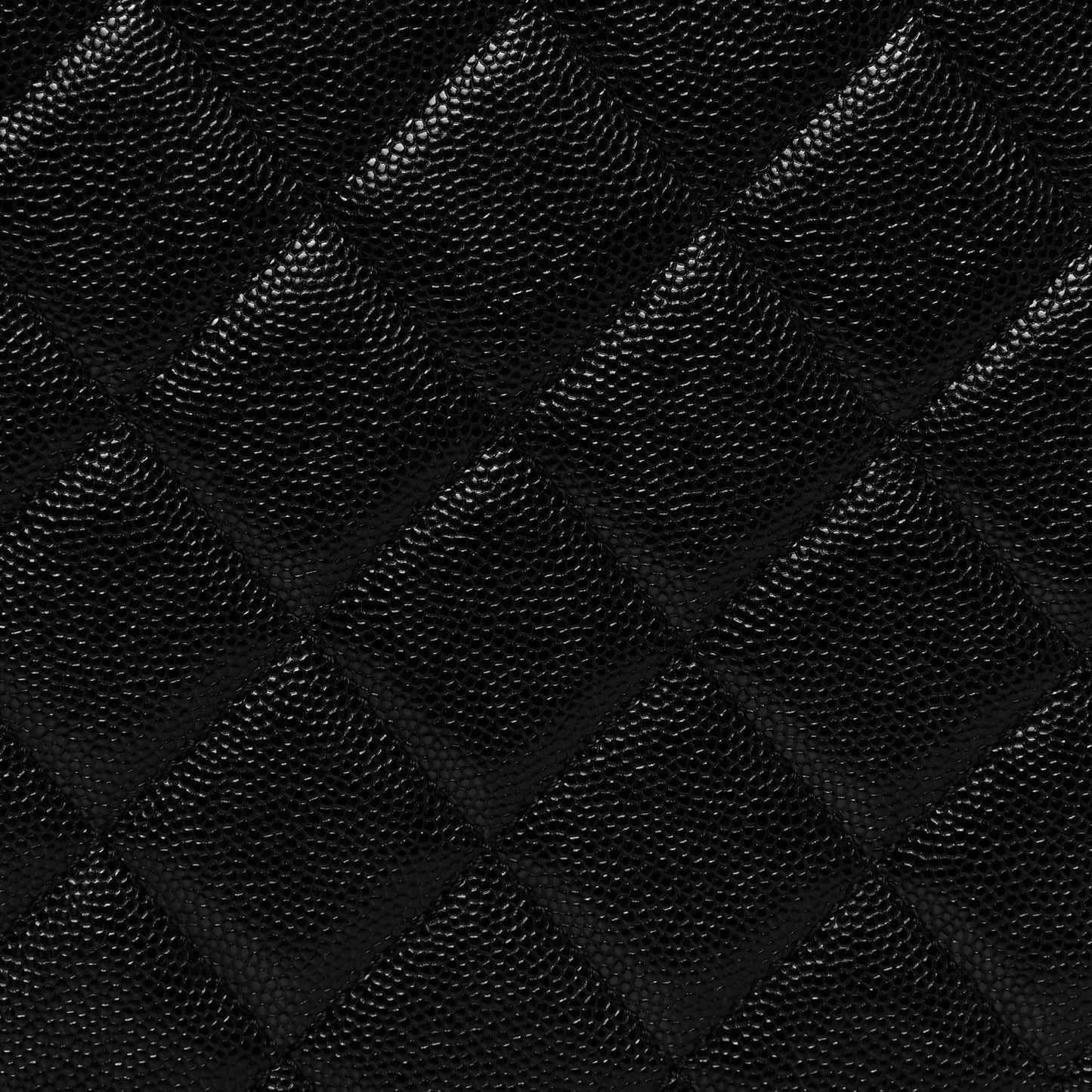 Caviar Quilted Large Business Affinity Shopping Bag Black