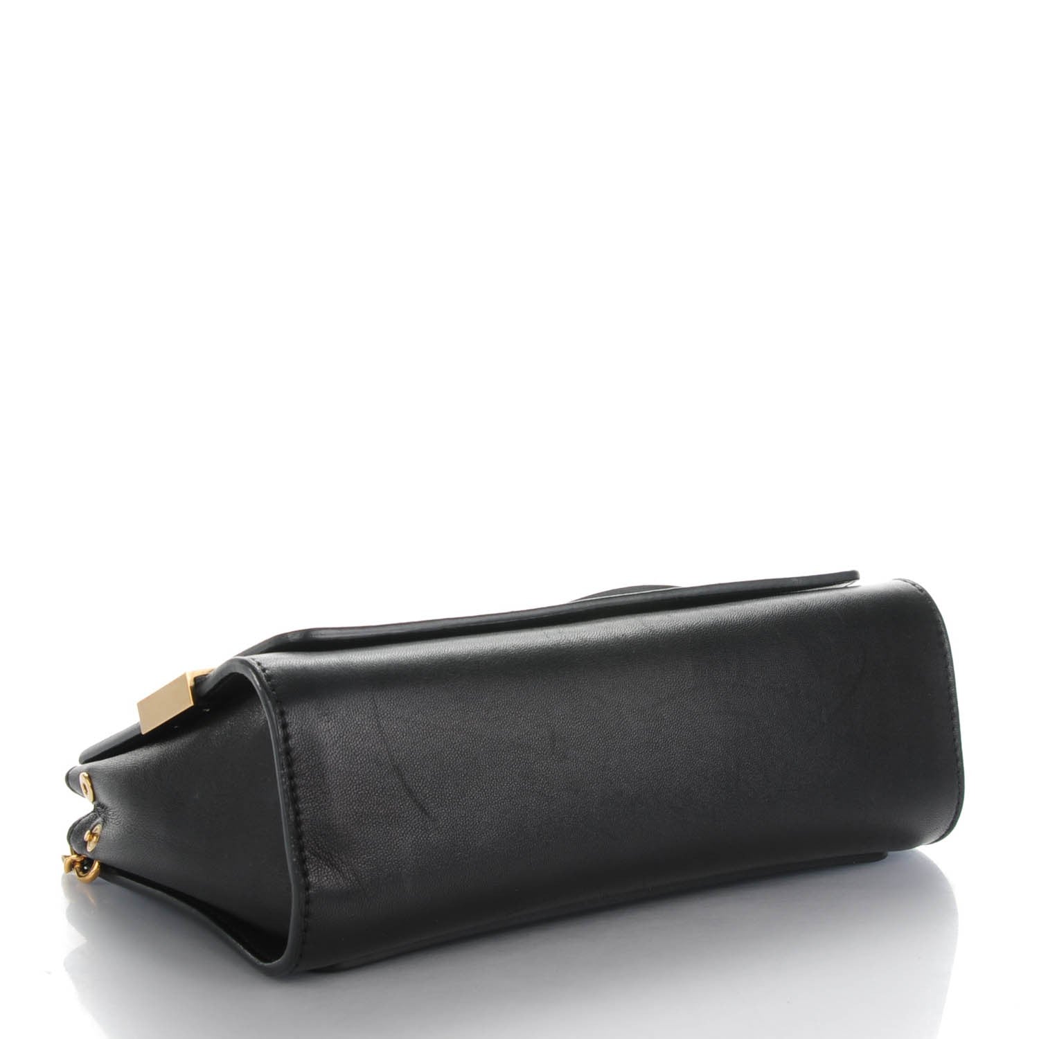 Chloe Lambskin Medium Elle Chain Clutch Black 4 of 7