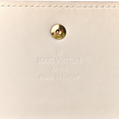 Louis Vuitton Vernis Porte Tresor International Wallet Perle 6 of 6