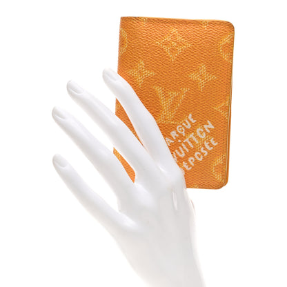 Louis Vuitton Monogram Heritage Pocket Organizer Safran Yellow 2 of 8