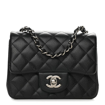 Chanel Caviar Quilted Mini Square Flap Black 1 of 9