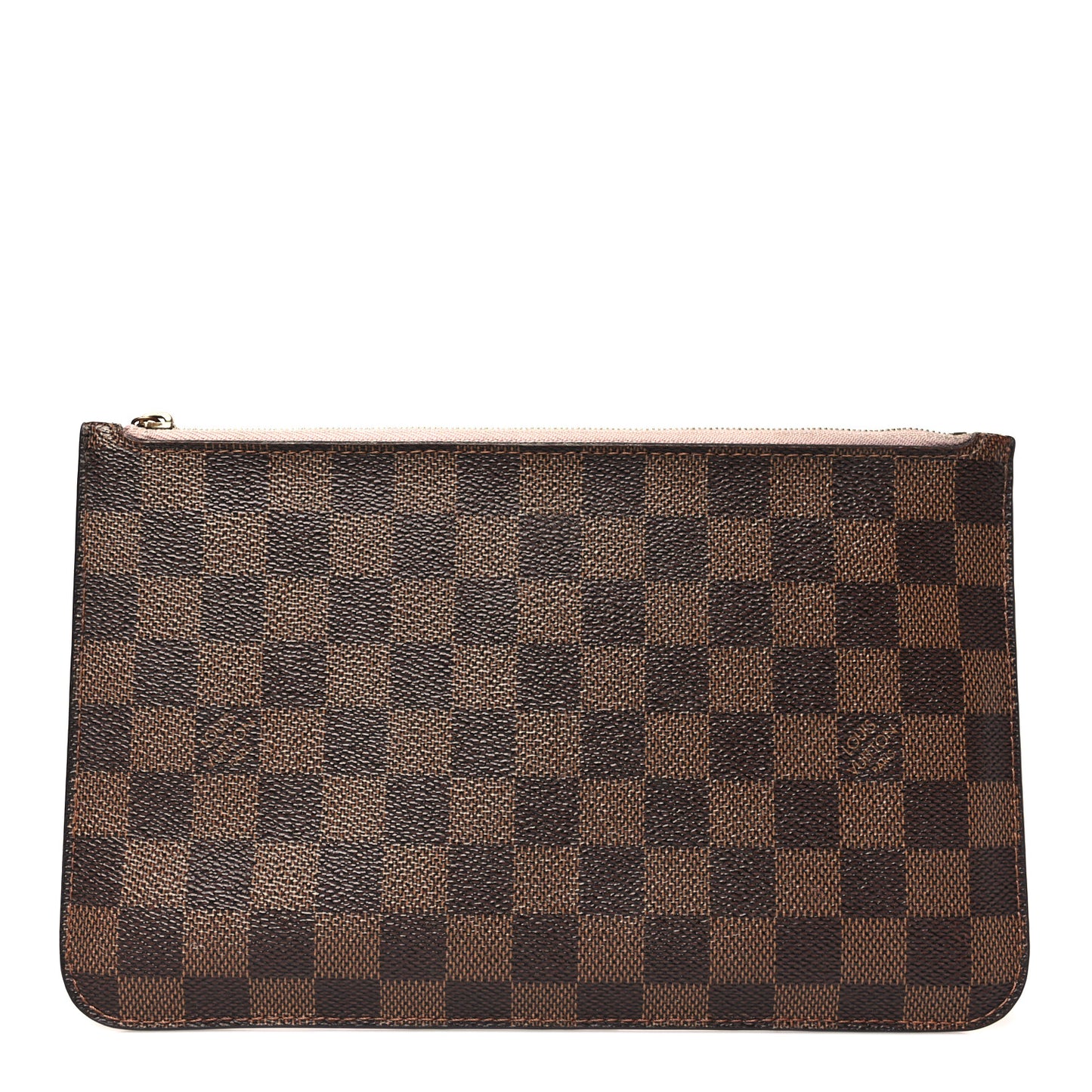 Damier Ebene Neverfull MM GM Pochette Rose Ballerine