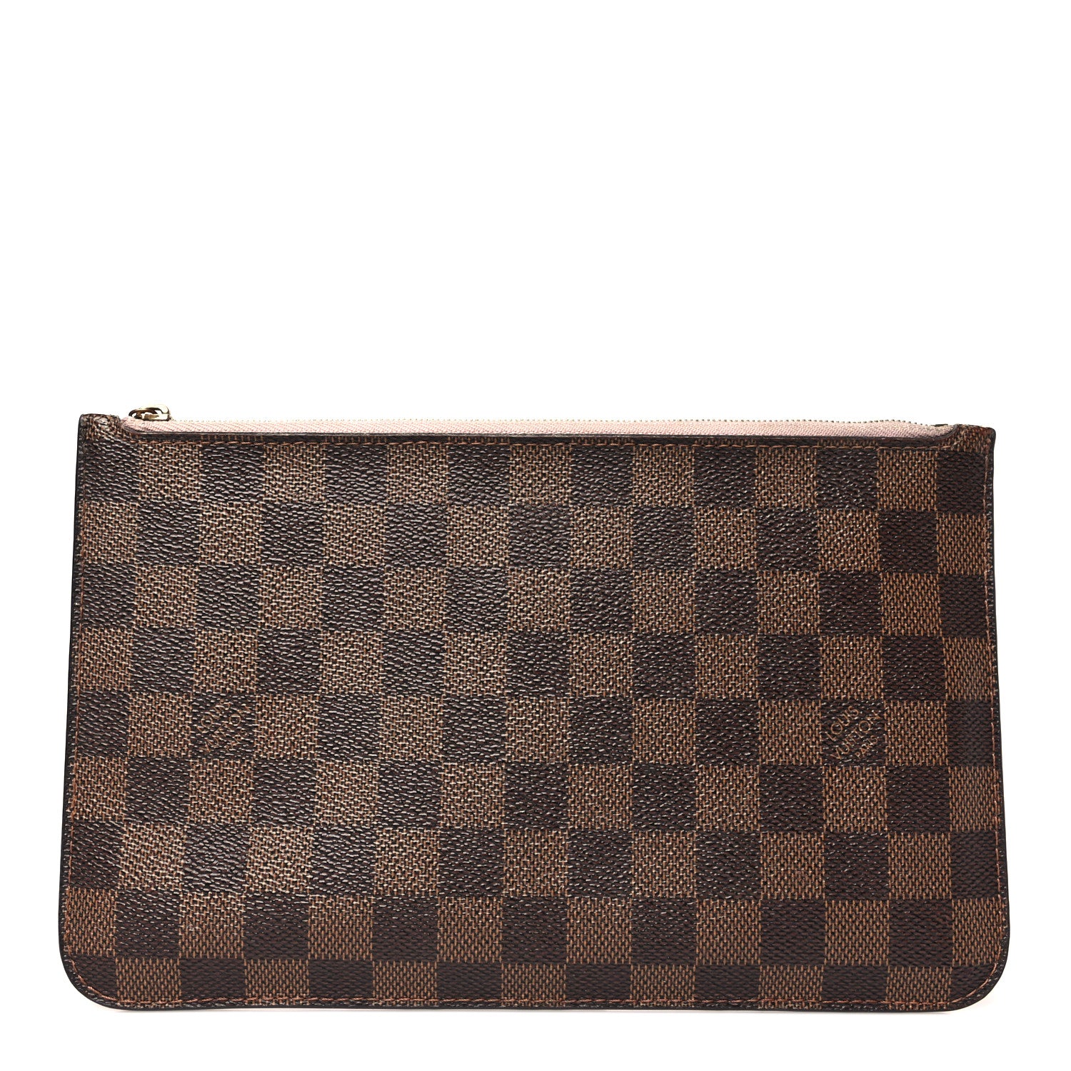 Louis Vuitton Damier Ebene Neverfull MM GM Pochette Rose Ballerine 1 of 11