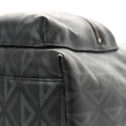 Christian Dior Coated Canvas CD Diamond Rider Zipped Backpack Black 10 of 12