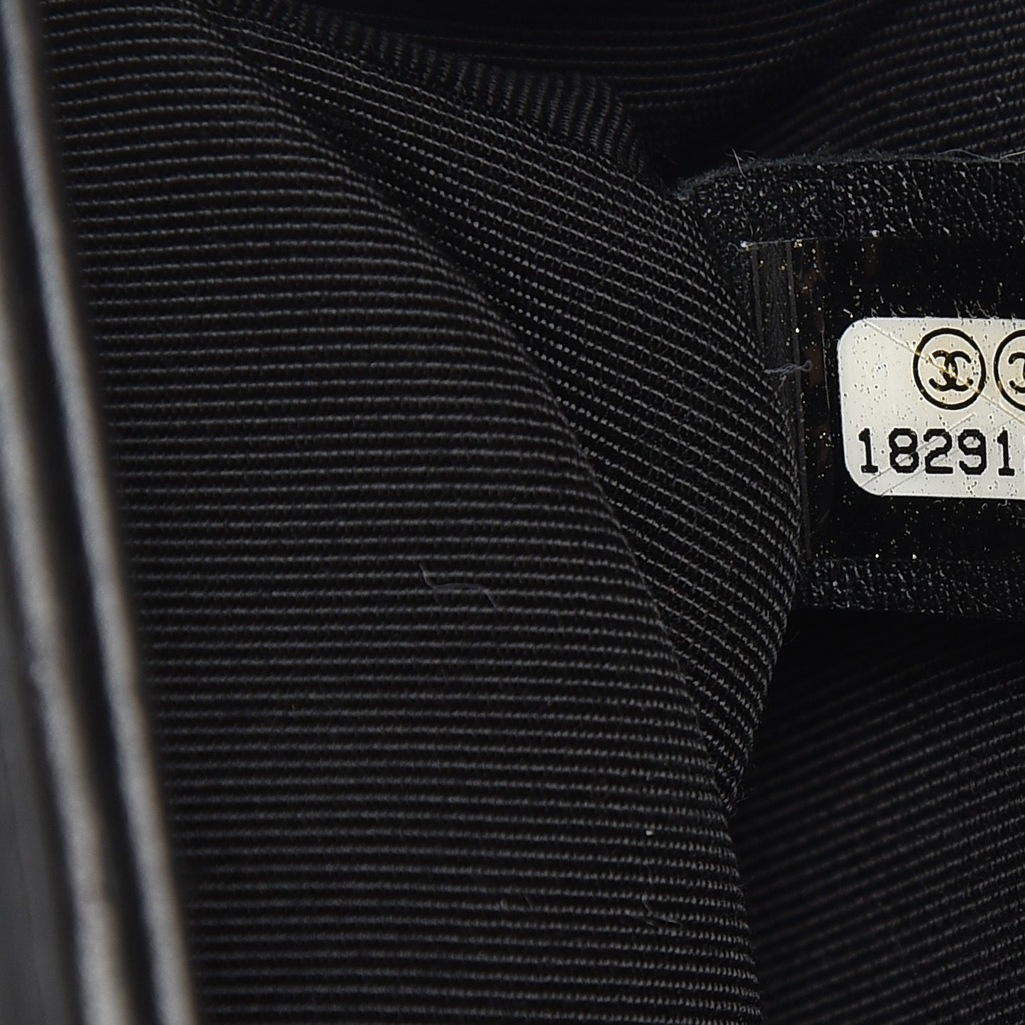 Calfskin Double Stitch Small Boy Flap Black