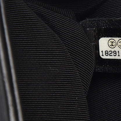 Chanel Calfskin Double Stitch Small Boy Flap Black 8 of 10