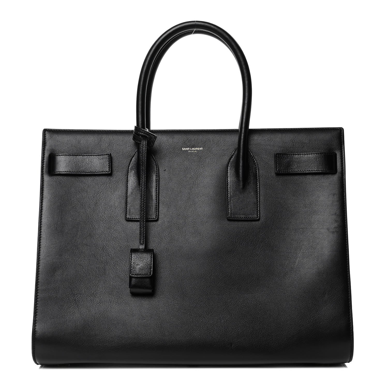 Saint Laurent Calfskin Large Sac De Jour Carryall Black 1 of 4