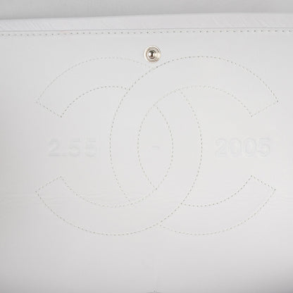 Chanel Aged Calfskin Quilted 50th Anniversary 2.55 Reissue 228 Flap White 5 of 8