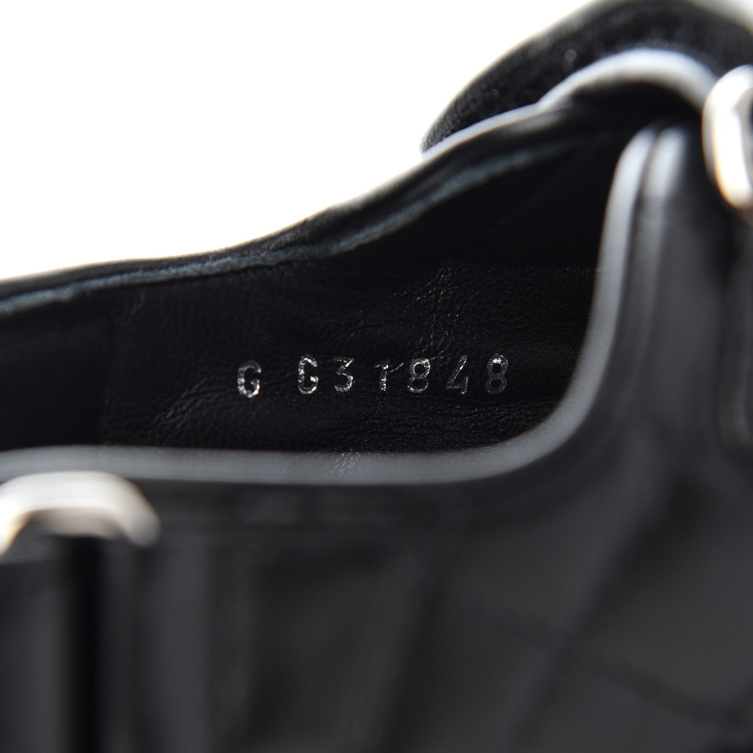 Chanel Lambskin Velcro Dad Sandals 35 Black 8 of 9