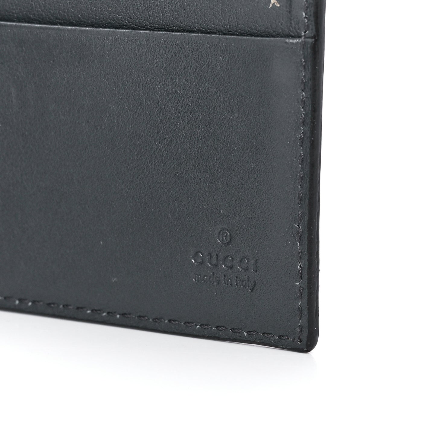 Guccissima Avel Bi-Fold Wallet Gray