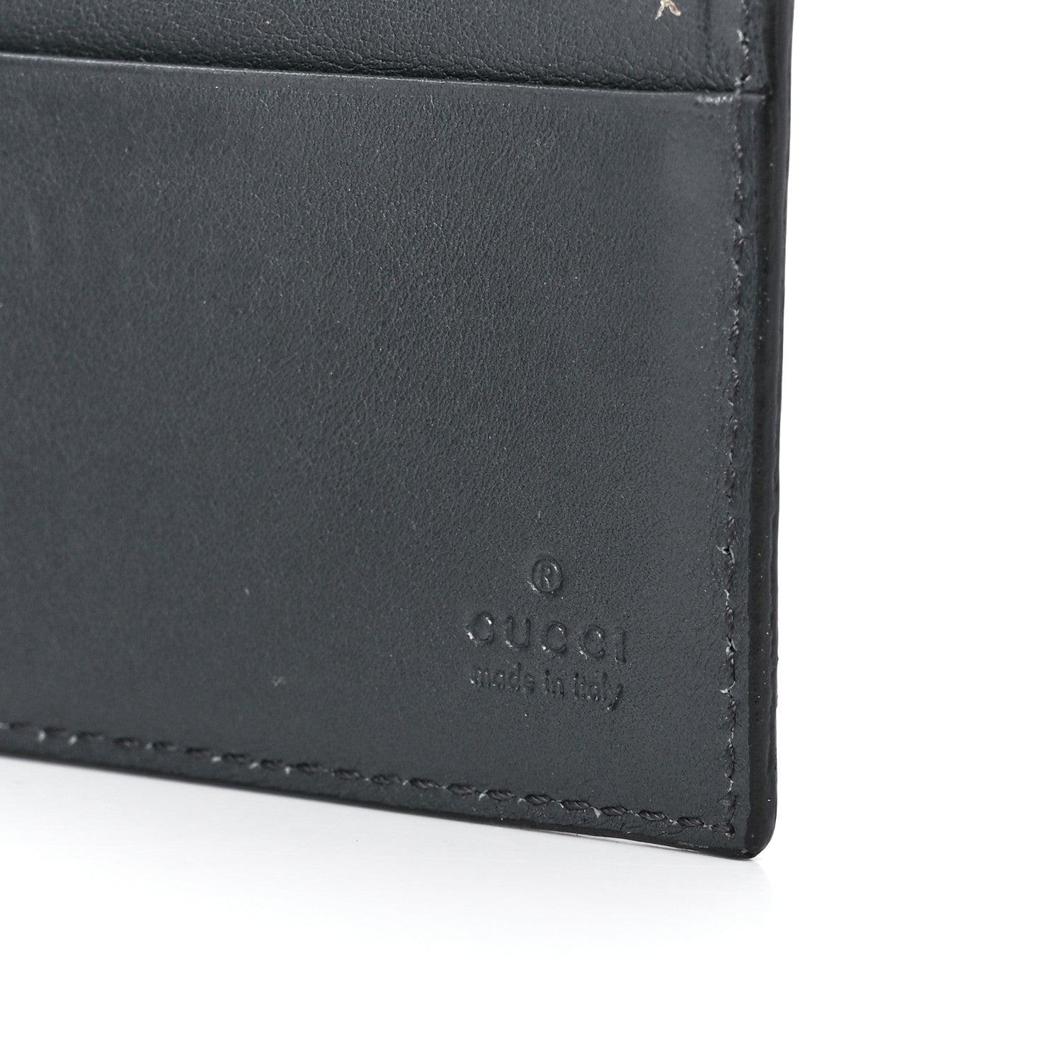 Gucci Guccissima Avel Bi-Fold Wallet Gray 8 of 14