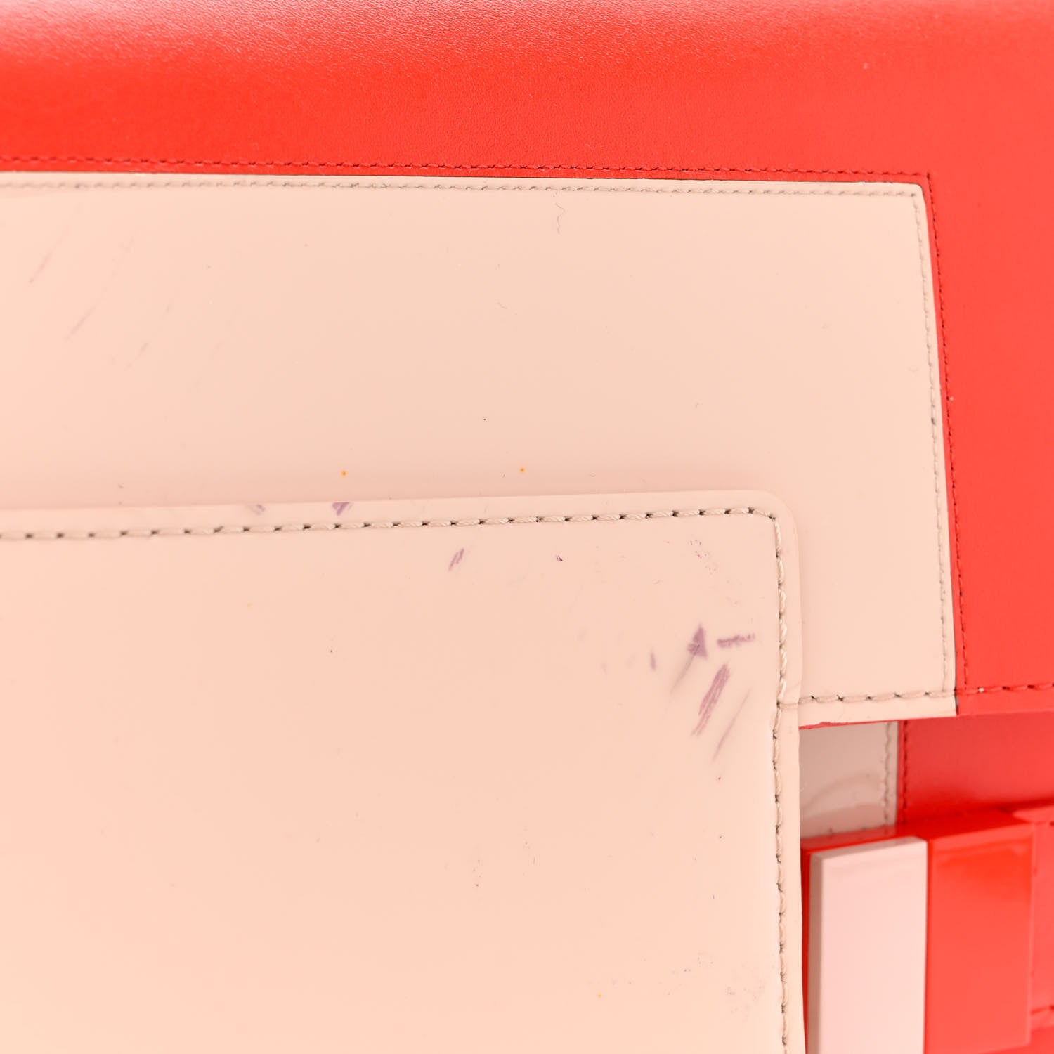 Delvaux Patent Calfskin PM Madame Shoulder Bag Red Nude 12 of 12