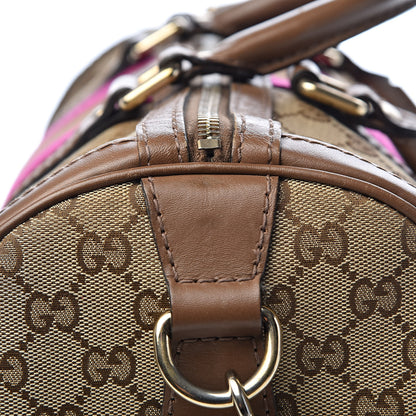Gucci Monogram Vintage Web Medium Boston Maple Brown 15 of 18