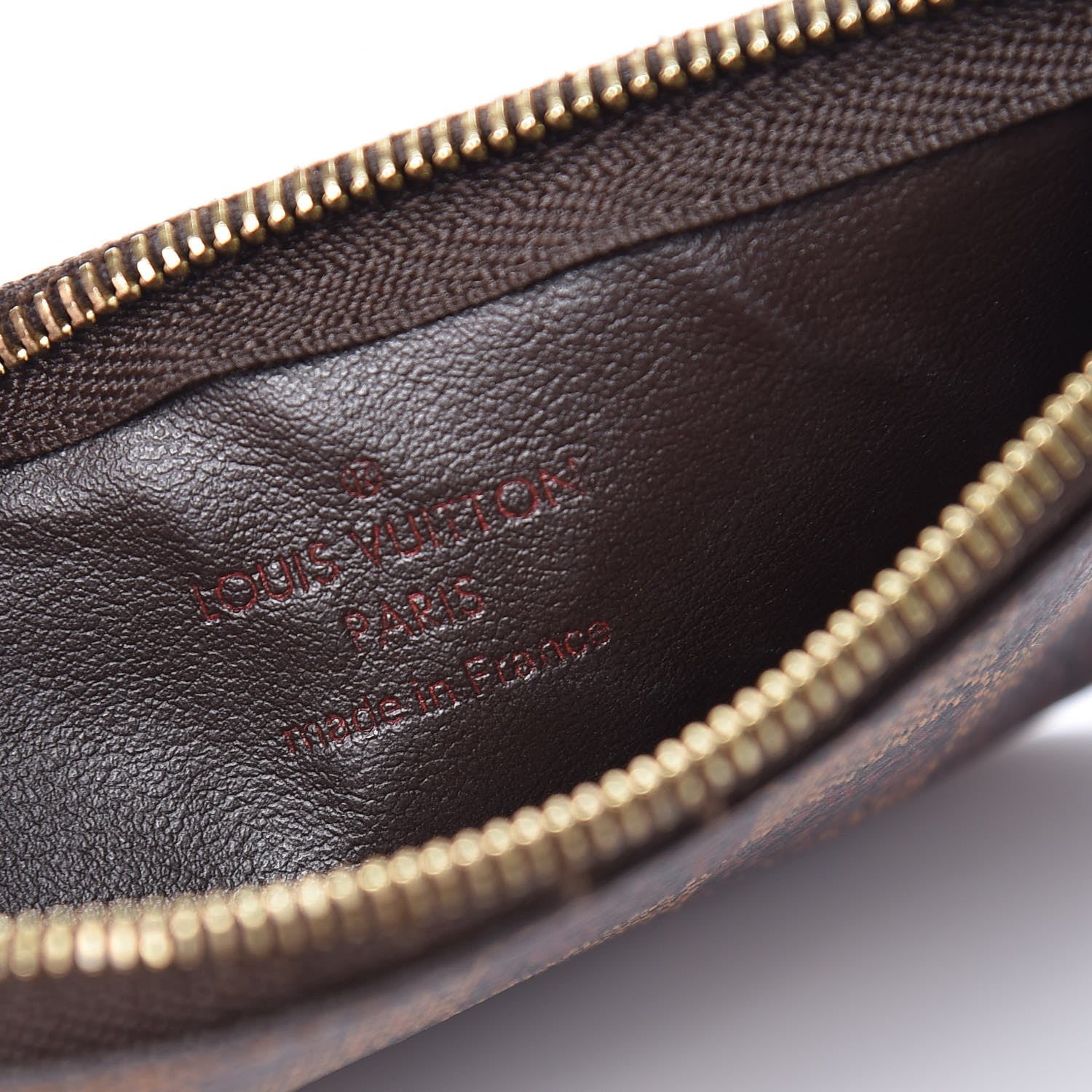 Louis Vuitton Damier Ebene Josephine Wallet Zippered Insert 7 of 8