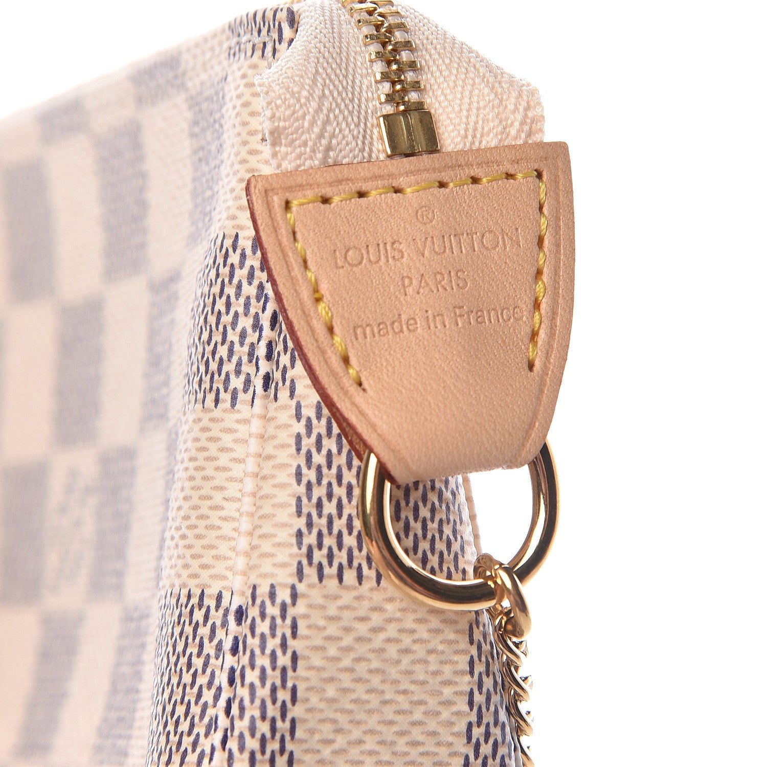 Louis Vuitton Damier Azur Mini Pochette Accessories 6 of 8