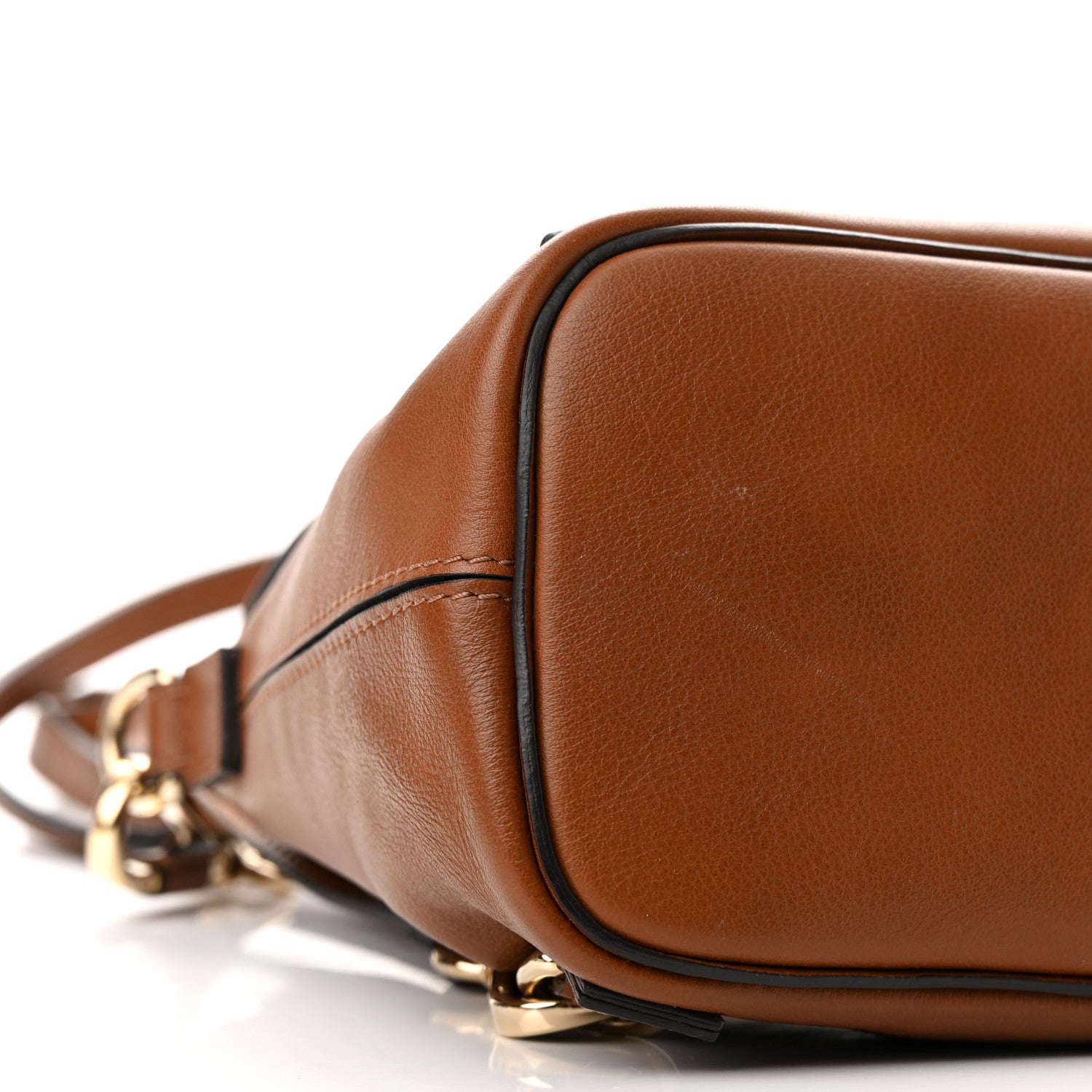 Chloe Suede Calfskin Mini Faye Backpack Tan 9 of 10