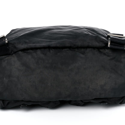 Prada Nylon Vela Medium Backpack Black 9 of 25