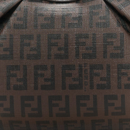 Fendi Zucchino Spalmati Forever Pochette Moro Black 9 of 11