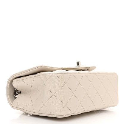 Chanel Caviar Quilted Mini Rectangular Flap Ivory 4 of 10