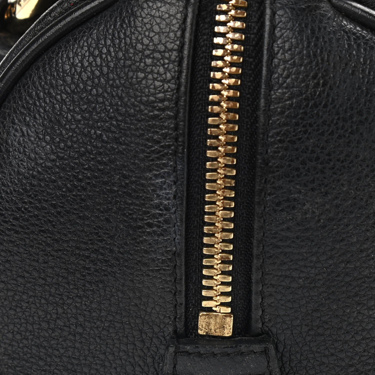MCM Grained Calfskin Studded Boston Bag Black 11 of 11