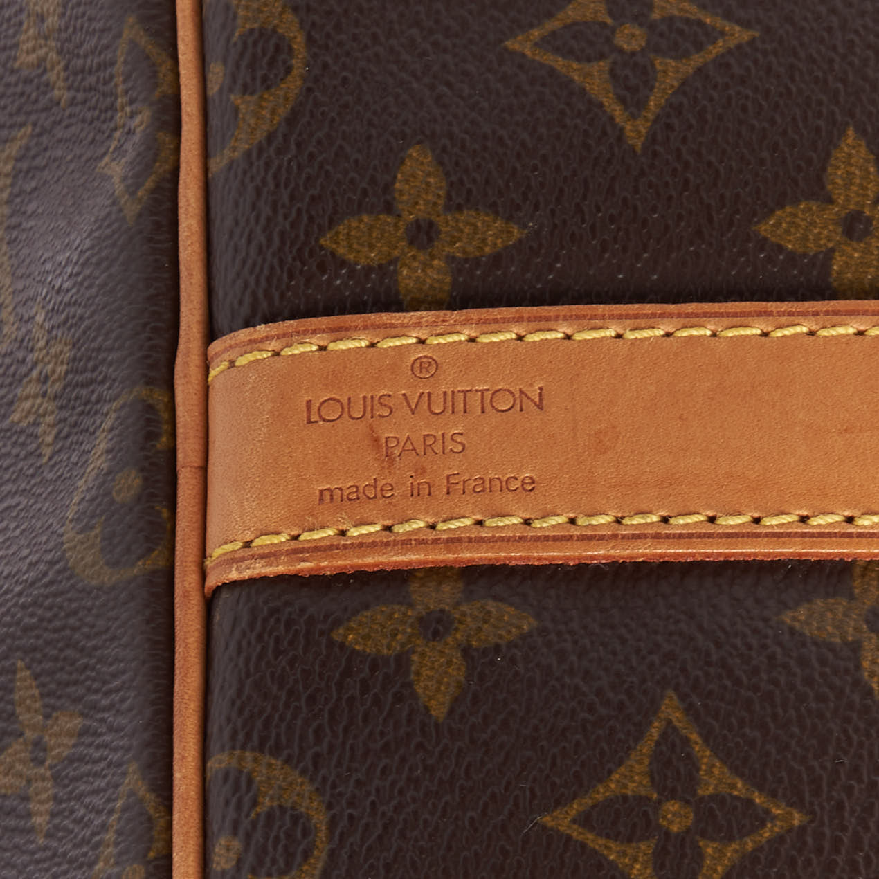 Louis Vuitton Monogram Keepall Bandouliere 55 9 of 10