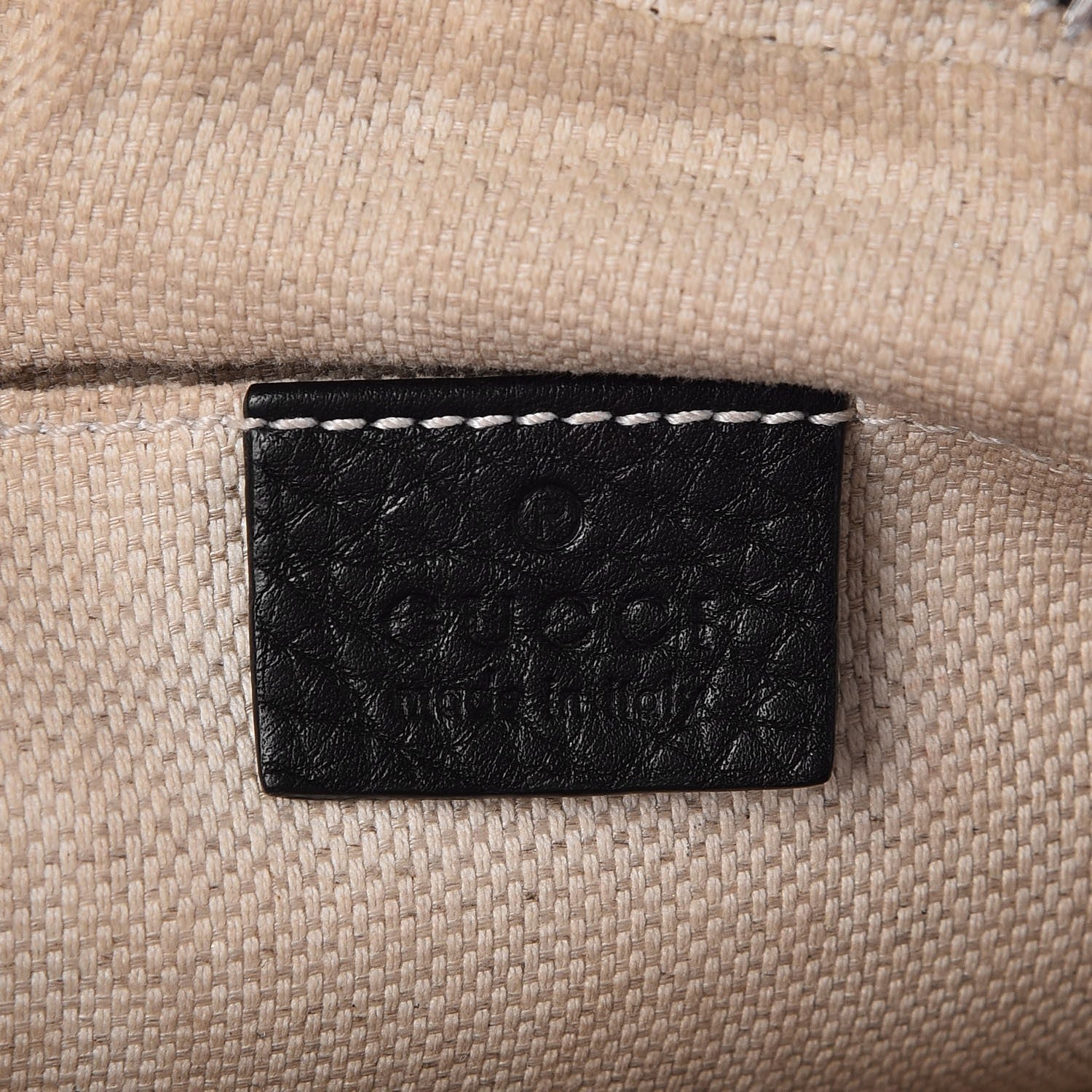 Gucci Pebbled Calfskin Small Soho Disco Bag Black 6 of 7