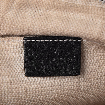 Gucci Pebbled Calfskin Small Soho Disco Bag Black 6 of 7