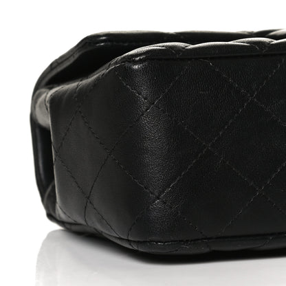 Chanel Lambskin Quilted Mini Rectangular Flap Black 10 of 14
