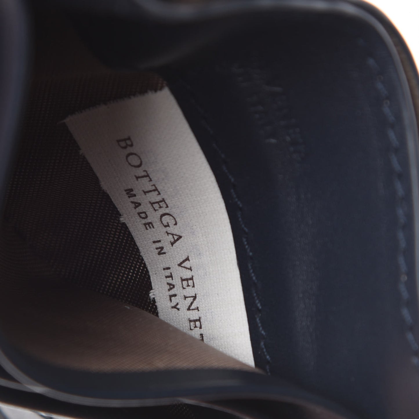 Nappa Intrecciato VN Card Case Denim