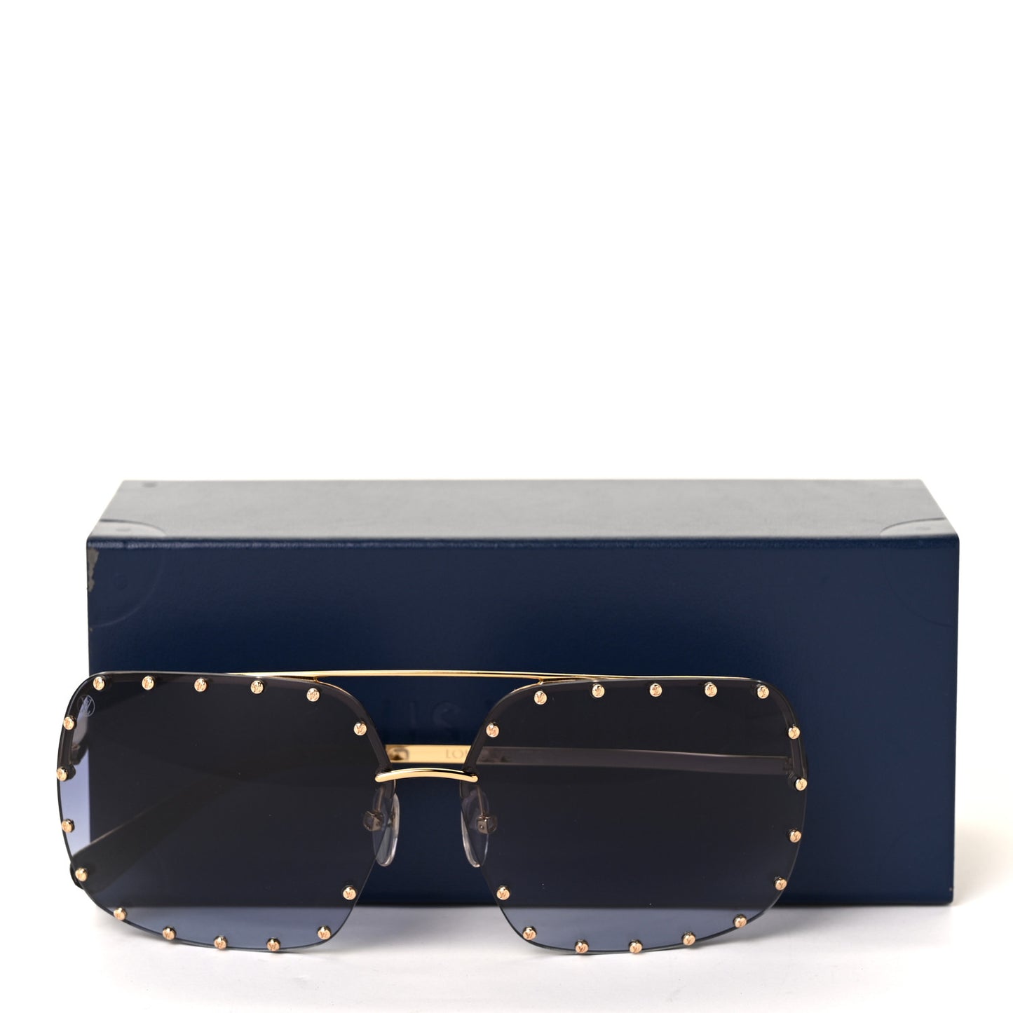 The Party Square Sunglasses Z2354E Blue