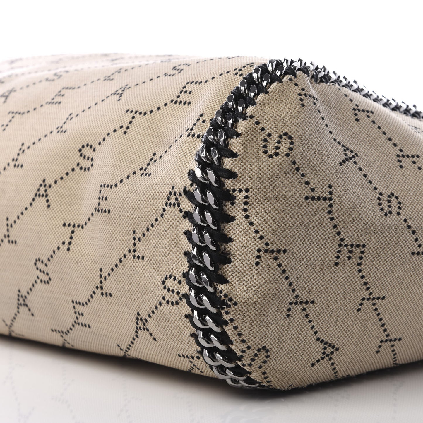Canvas Logo Falabella Reversible Tote Sand
