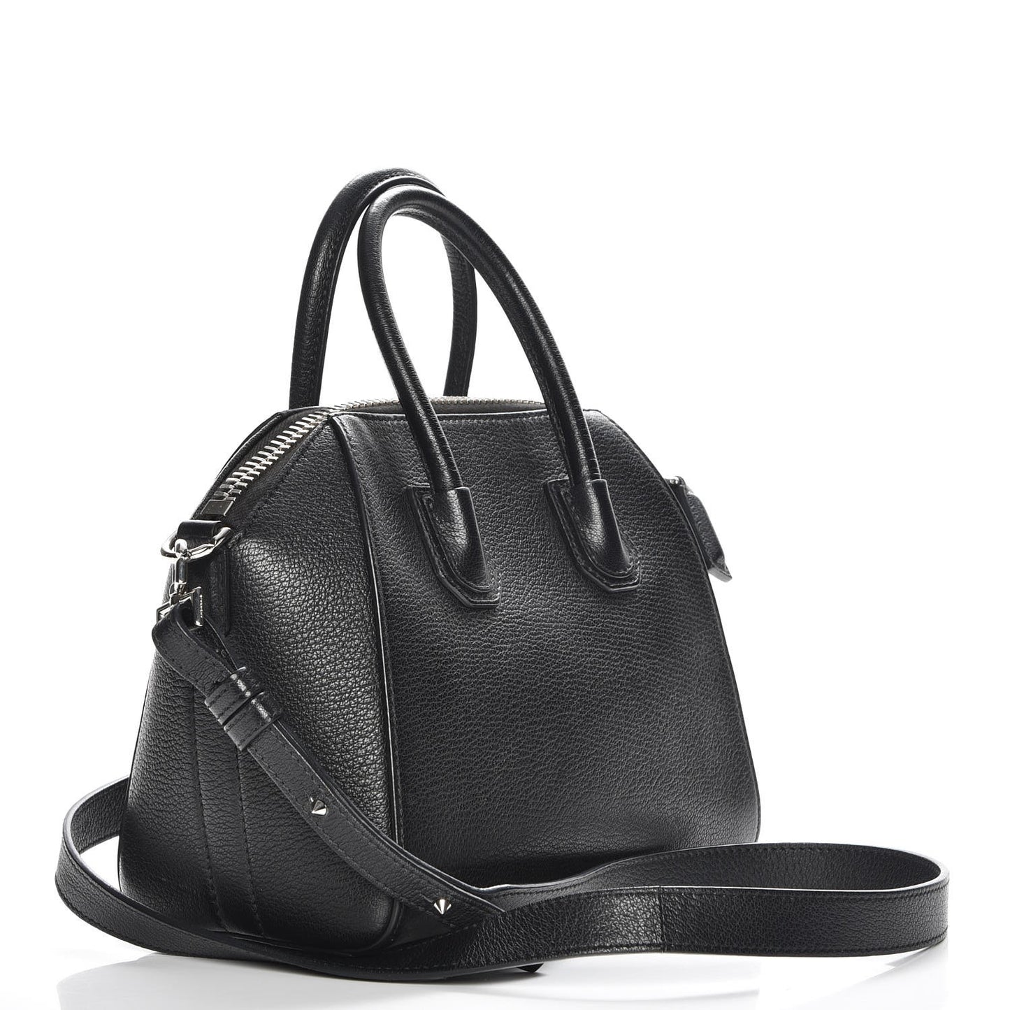 Sugar Goatskin Mini Antigona Black