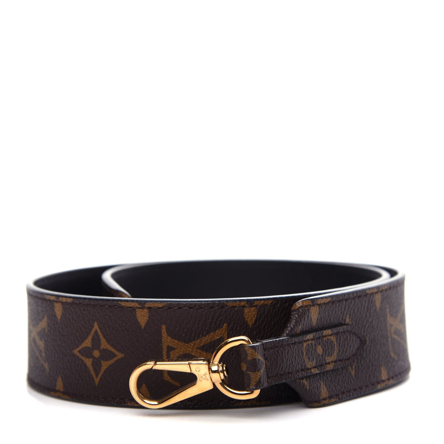 Monogram Bandouliere Shoulder Strap Black